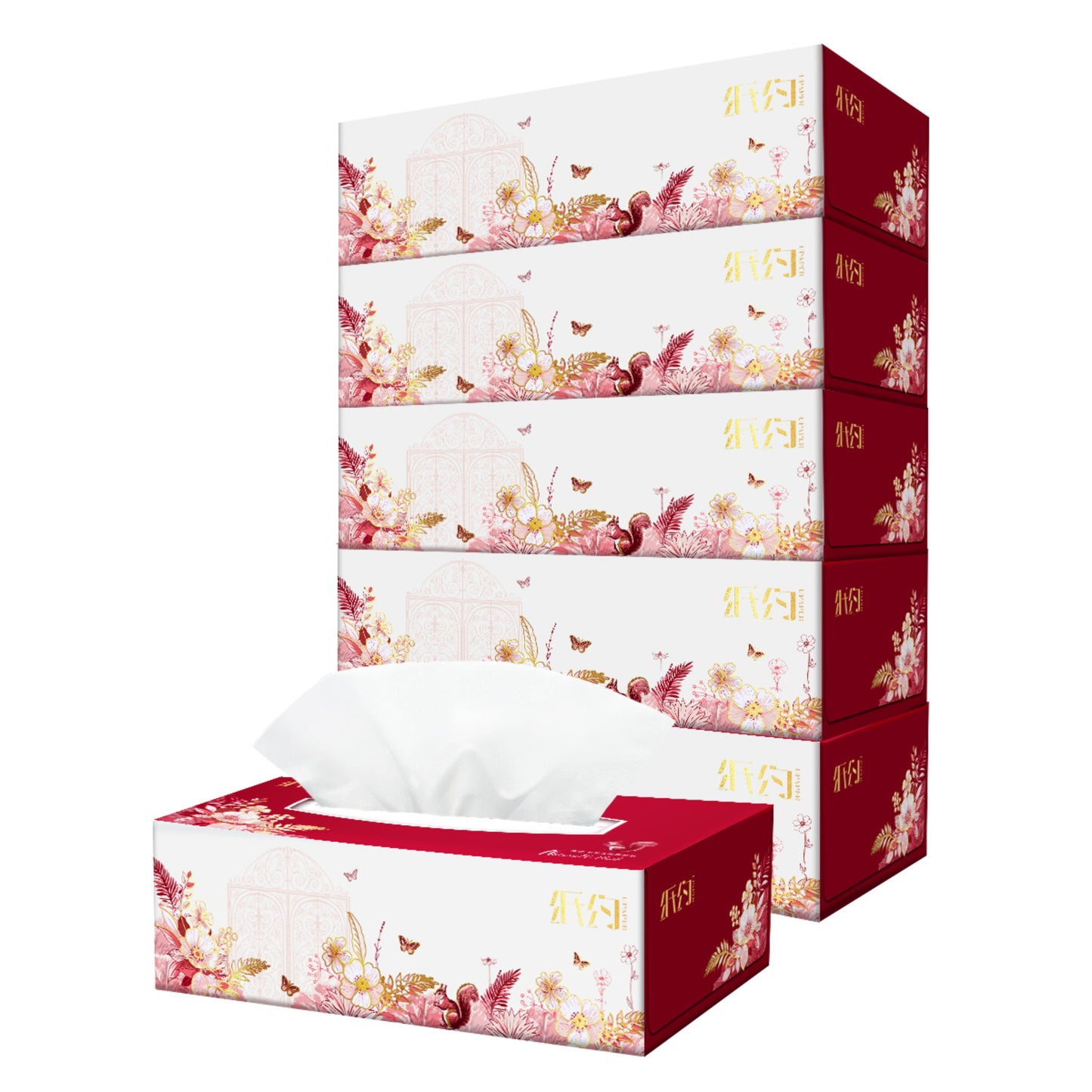 SKYTISUE Premium Lotion Tissue Box Sheets for Colds and Runny Noses 3-Ply Lotion Facial Tissues Made with Virgin Wood Pulp